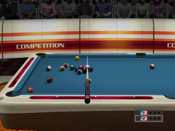 Break Nine World Billiards Tournament (Japan) screen shot game playing